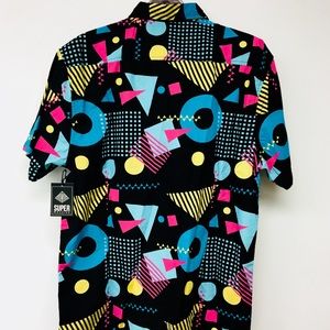 The "Love is a battlefield" Men’s Button Up